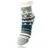 Dětské teplé ponožky, vánoční motiv IV., šedá | Velikost: 26-28