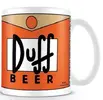 Bílý keramický hrnek The Simpsons - Duff Beer