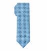 Floral Slim kravata | Modrá