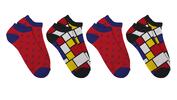 Dárkový set barevných ponožek Soxit - Kotníčkový set | Velikost: 36-40