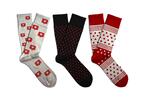 Dárkový set barevných ponožek Soxit - Láskyplný set | Velikost: 36-40