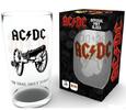 Sklenice AC/DC (potisk s motivem děla)
