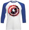 Captain America Splat | Velikost: L | Bílá
