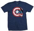 Captain America – American Shield | Velikost: S | Modrá