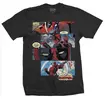 Deadpool – Strips | Velikost: S | Černá