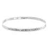 Náramek Mantra - Live beautifully and dream passionately