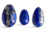 Sada 3 Yoni vajíček – lapis lazuli