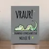 Dekorační cedulka: Vraur!