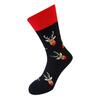 Vánoční pánské ponožky | Velikost: 40-43 | Černá / sob