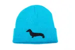 Pletená zimní čepice Z04 blue/black