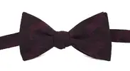 Vínový vázací motýlek se soby