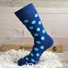 Barevné ponožky "Tyrkys" | Velikost: 36-40