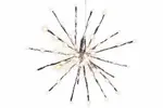 Meteorický déšť s 80 LED - teplá bílá