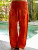 Pohodlné volné kalhoty II. | Velikost: UNI | Oranžová