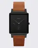 Konrad Retrograde Black Cognac