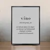 Dekorační cedulka: Definice vína