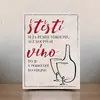Dekorační cedulka: Štěstí nekoupíš