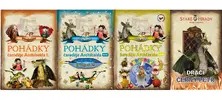 Set 3 knížek Pohádky čaroděje Archibalda (4.–6. díl) + Černý Petr