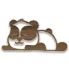 Dřevěný obraz - panda