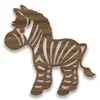 Dřevěný obraz - zebra