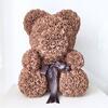 Medvídek z růží 40 cm | Hnědá
