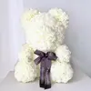 Medvídek z růží 40 cm | Krémová