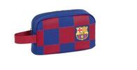 Taška kosmetická dvojitá kostičkovaná: Barcelona FC