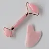 Set 1x Face roller 1x Gua sha růženín