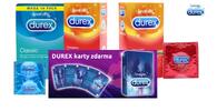 Durex základní balíček (42 ks) + karty Durex (erotická hra)