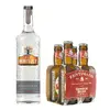 JJ Whitley Potato Vodka, 0,7 l + 4x Fentimans Ginger Beer