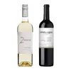 Set dvou argentinských vín Chardonnay a Cabernet Sauvignon