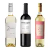 Set Chardonanny, Cabernet a Moscatel Rosado