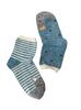 Dámské ponožky - Puntíky/Pruhy | Velikost: 37-41