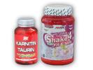Karnitin Taurin 100 kapslí + Shake 4 Fit & Slim 1000 g | Příchuť: Vanilka