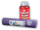 Karnitin Taurin 100 kapslí + Podložka na cvičení Fitness Yoga Mat | Fialová