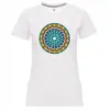 Dámské tričko – mandala Zdraví | Velikost: S | Bílá