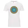 Pánské tričko – mandala Zdraví | Velikost: S | Bílá