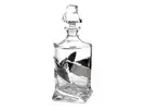 Křišťálová ručně malovaná lahev 85 ml