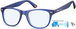 Brýle na počítač BLF67C - modré | Velikost: +0,00 bez dioptrií