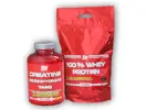100% Whey Protein, 2000 g + ATP Creatine Monohydrate, 300 tablet | Příchuť: Vanilka