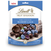 Lindt Sensation: borůvky & acai ve tmavé čokoládě, 150 g