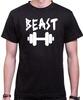 Pánské tričko Beast | Velikost: S | Černá