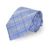Modrá hedvábná kravata
