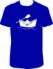 Pánské tričko "Loďka" | Velikost: XS | Modrá
