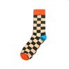 Ponožky Krémová šachovnice