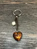 Přívěsek na kabelku Love | Hnědá