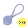 Silikonové pásky s magnetem | Šedá