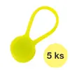 Silikonové pásky s magnetem | Neonově žlutá