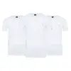 Aeronautica Militare Tričko ROUND-NECK 3-Pack X1396 White | Velikost: S | Bílá