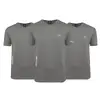 Aeronautica Militare Tričko ROUND-NECK 3-Pack X1395 Grey | Velikost: S | Šedá